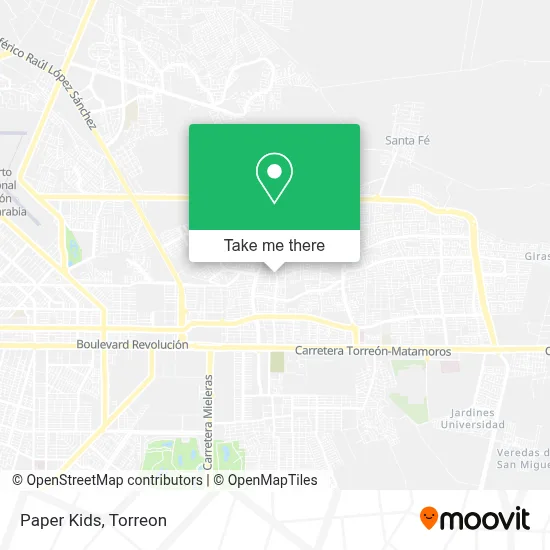 Paper Kids map