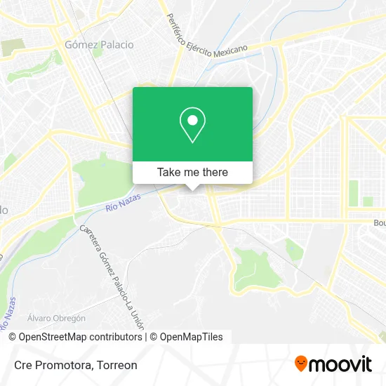 Cre Promotora map
