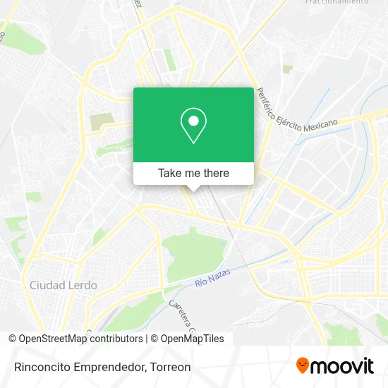 Rinconcito Emprendedor map