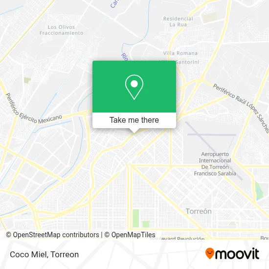 Coco Miel map