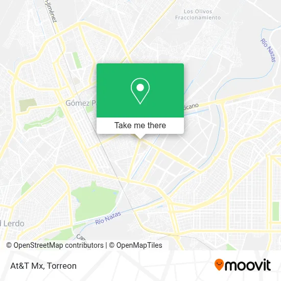 At&T Mx map