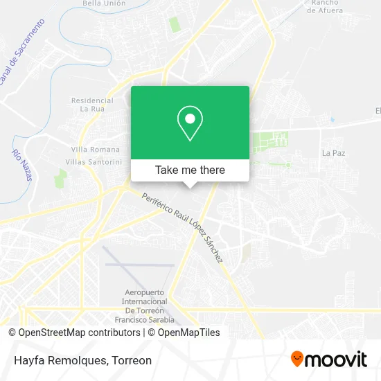 Hayfa Remolques map