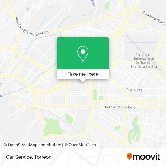 Car Service map