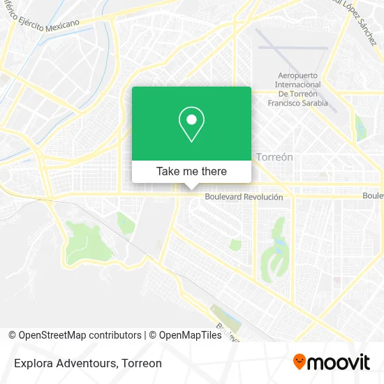 Explora Adventours map