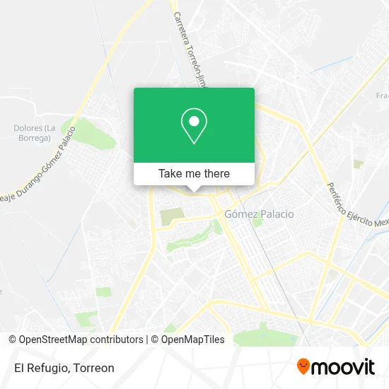 El Refugio map