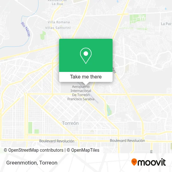 Greenmotion map