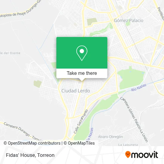 Fidas' House map