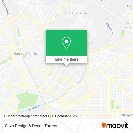 Cava Design & Decor map