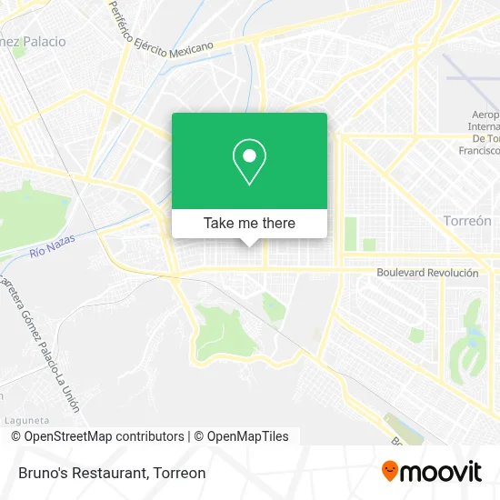 Bruno's Restaurant map
