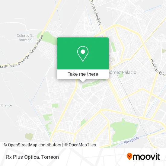 Rx Plus Optica map