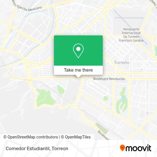 Comedor Estudiantil map