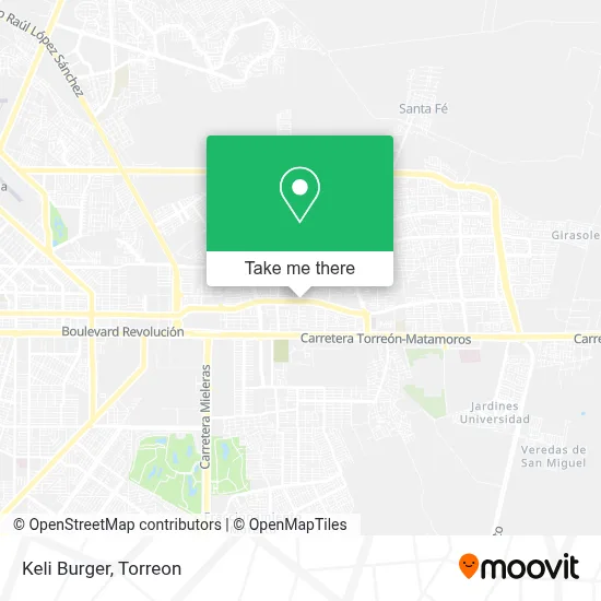 Keli Burger map