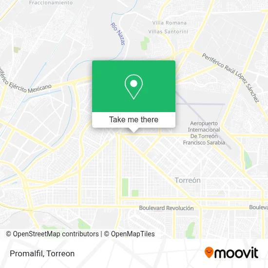 Promalfil map