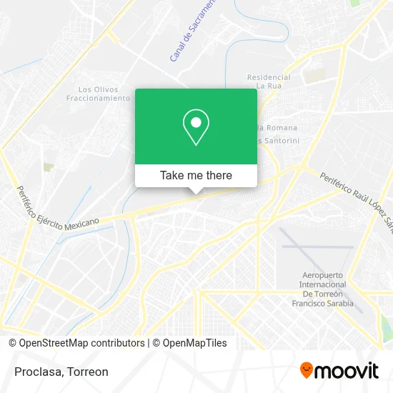 Proclasa map