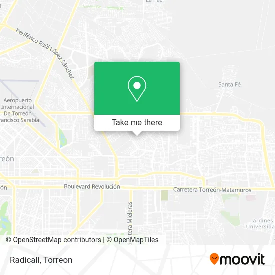 Radicall map