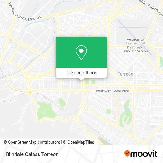 Blindaje Calaar map