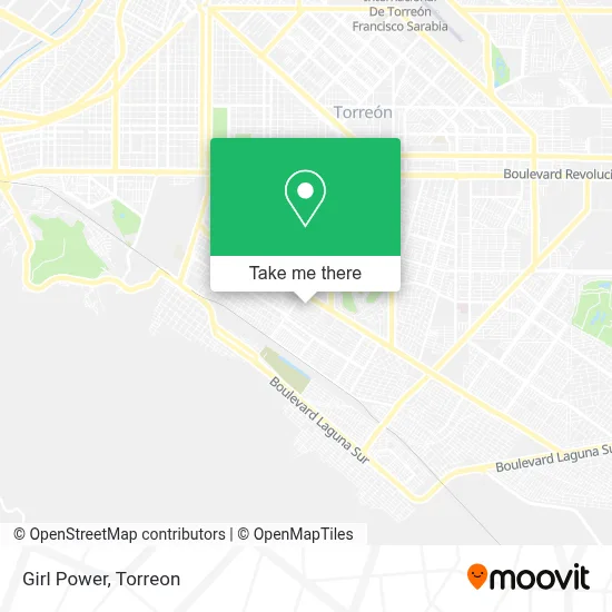 Girl Power map