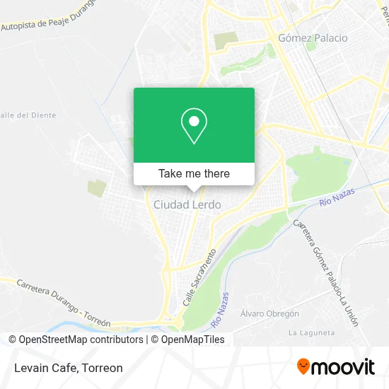Levain Cafe map