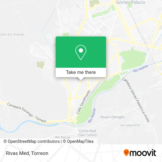 Rivas Med map