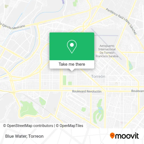 Blue Water map