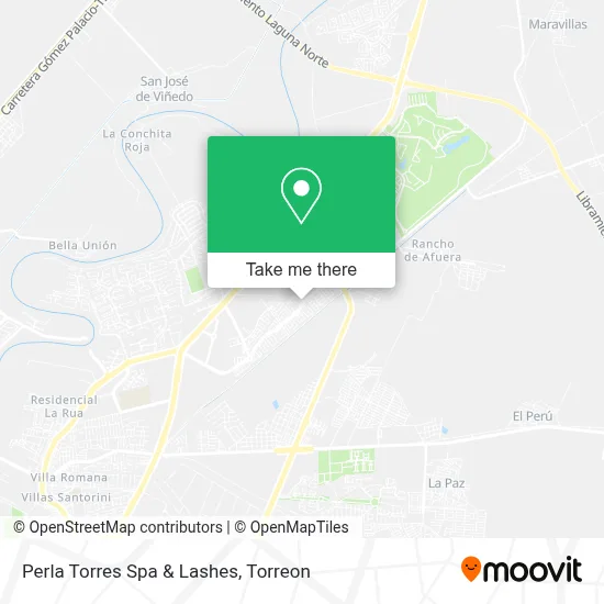 Perla Torres Spa & Lashes map