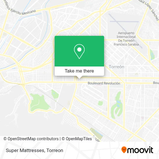 Super Colchones map