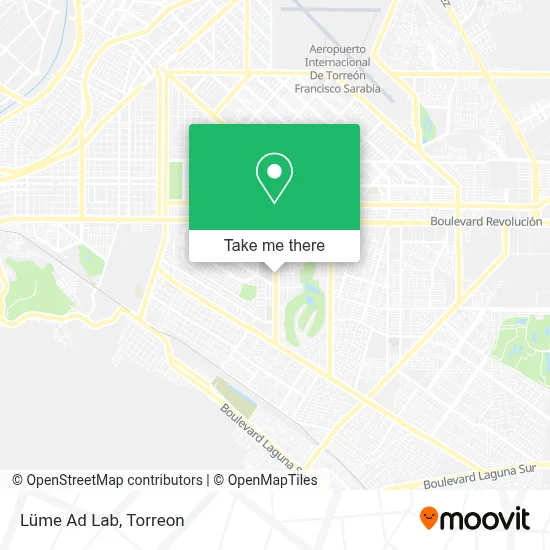 Lüme Ad Lab map