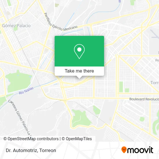 Dr. Automotriz map