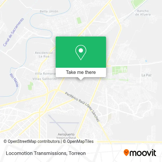 Locomotion Transmissions map