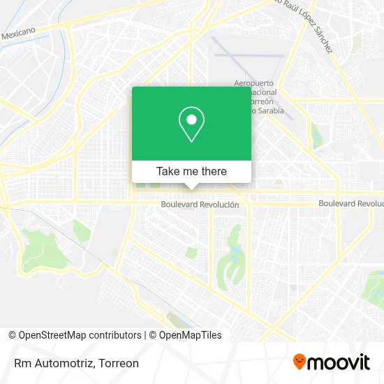 Rm Automotriz map