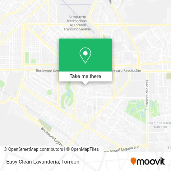 Easy Clean Lavandería map