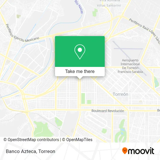 Banco Azteca map