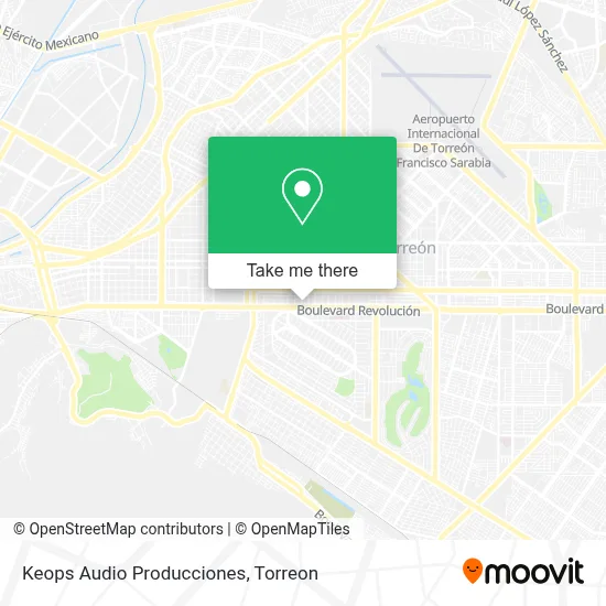 Keops Audio Producciones map