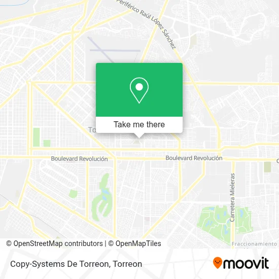 Copy-Systems De Torreon map