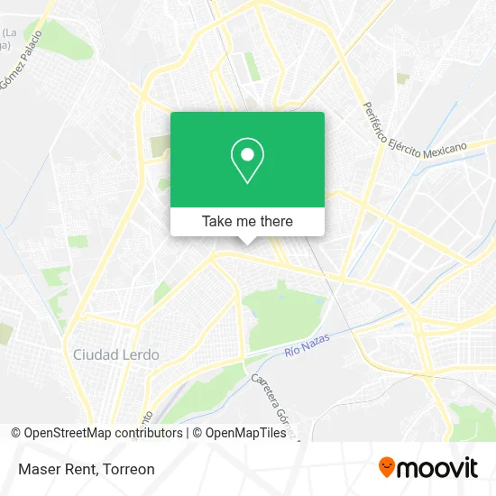 Maser Rent map