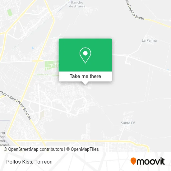Pollos Kiss map