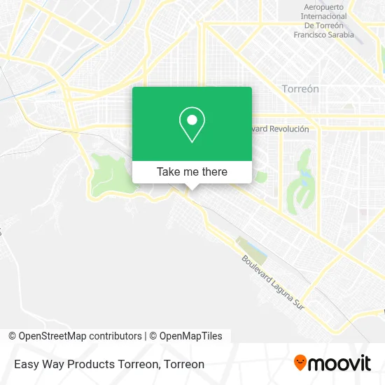 Easy Way Products Torreon map
