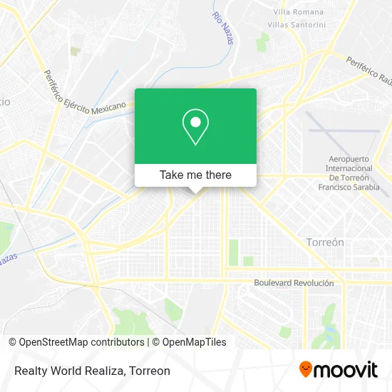 Realty World Realiza map