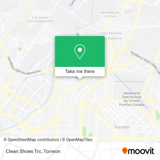 Clean Shoes Trc map