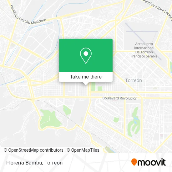 Floreria Bambu map