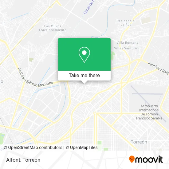 Alfont map