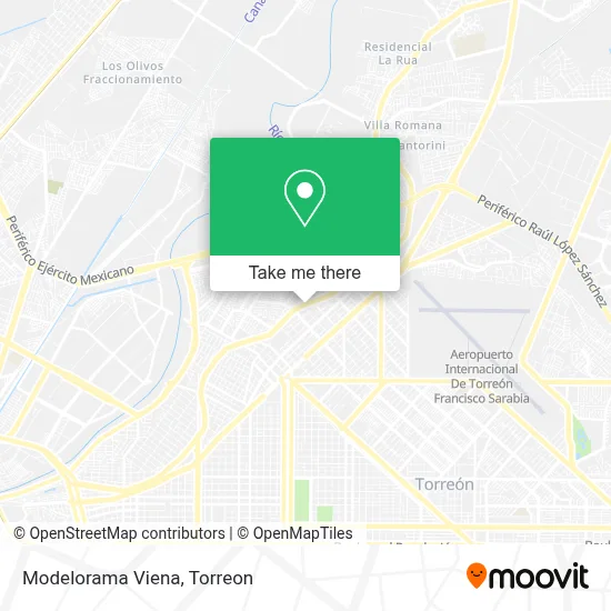 Modelorama Viena map