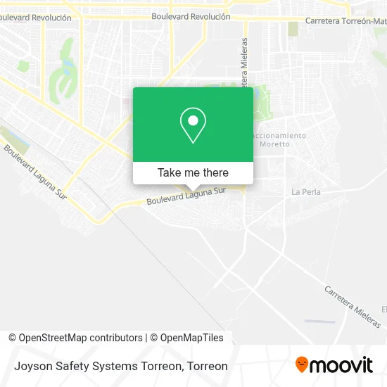 Joyson Safety Systems Torreon map