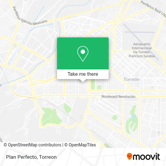 Plan Perfecto map