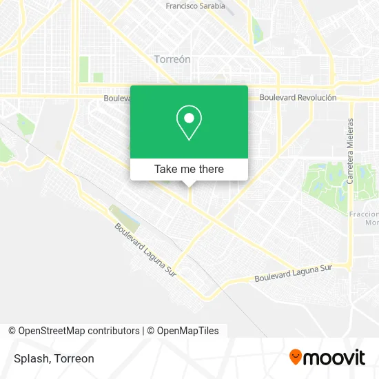 Splash map