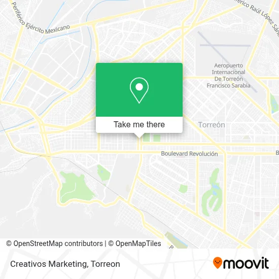 Creativos Marketing map