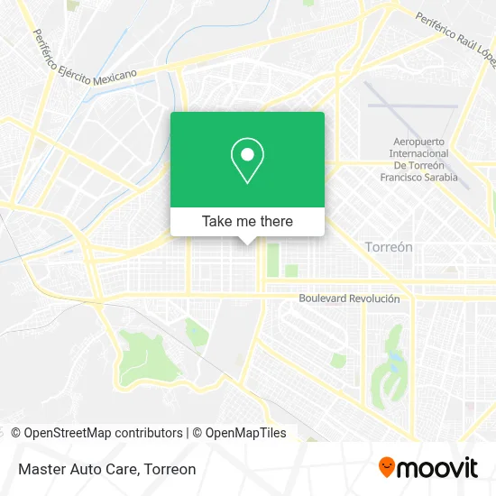 Master Auto Care map
