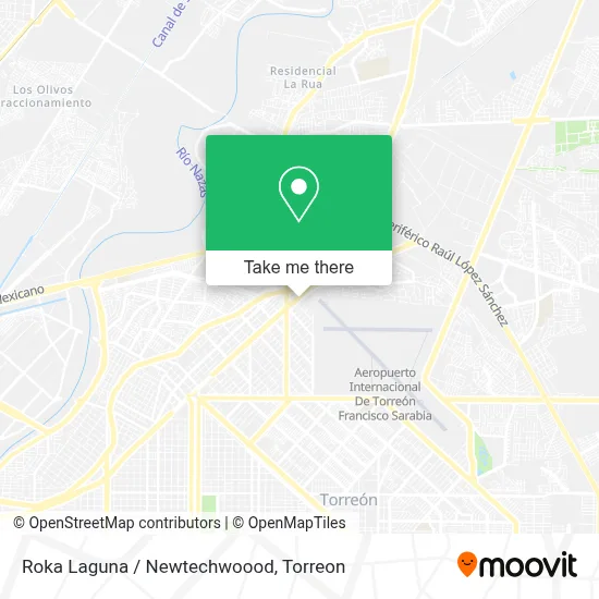 Roka Laguna / Newtechwoood map