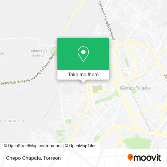 Chepo Chapala map