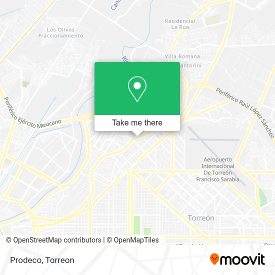 Prodeco map